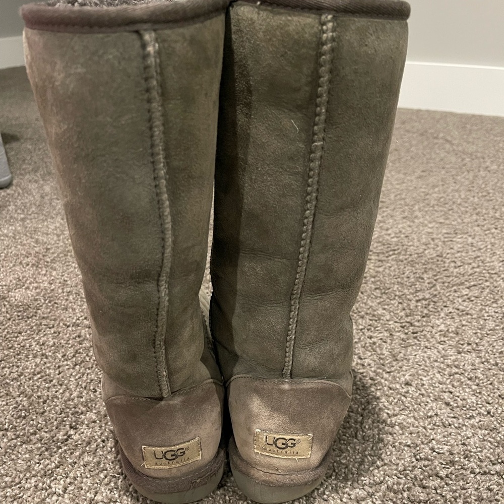 Women’s grey Ugg Boots size 8